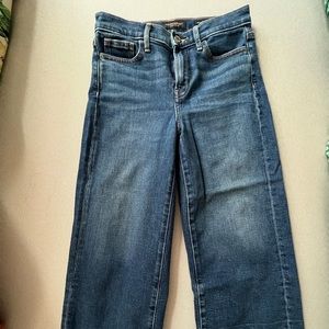 Wide Leg Cropped Jeans Petite